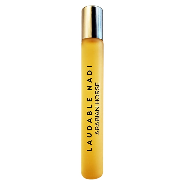 LAUDABLE NADI Arabian Horse - Aceite de perfume de vainilla oscura 0.47 oz 14 ml