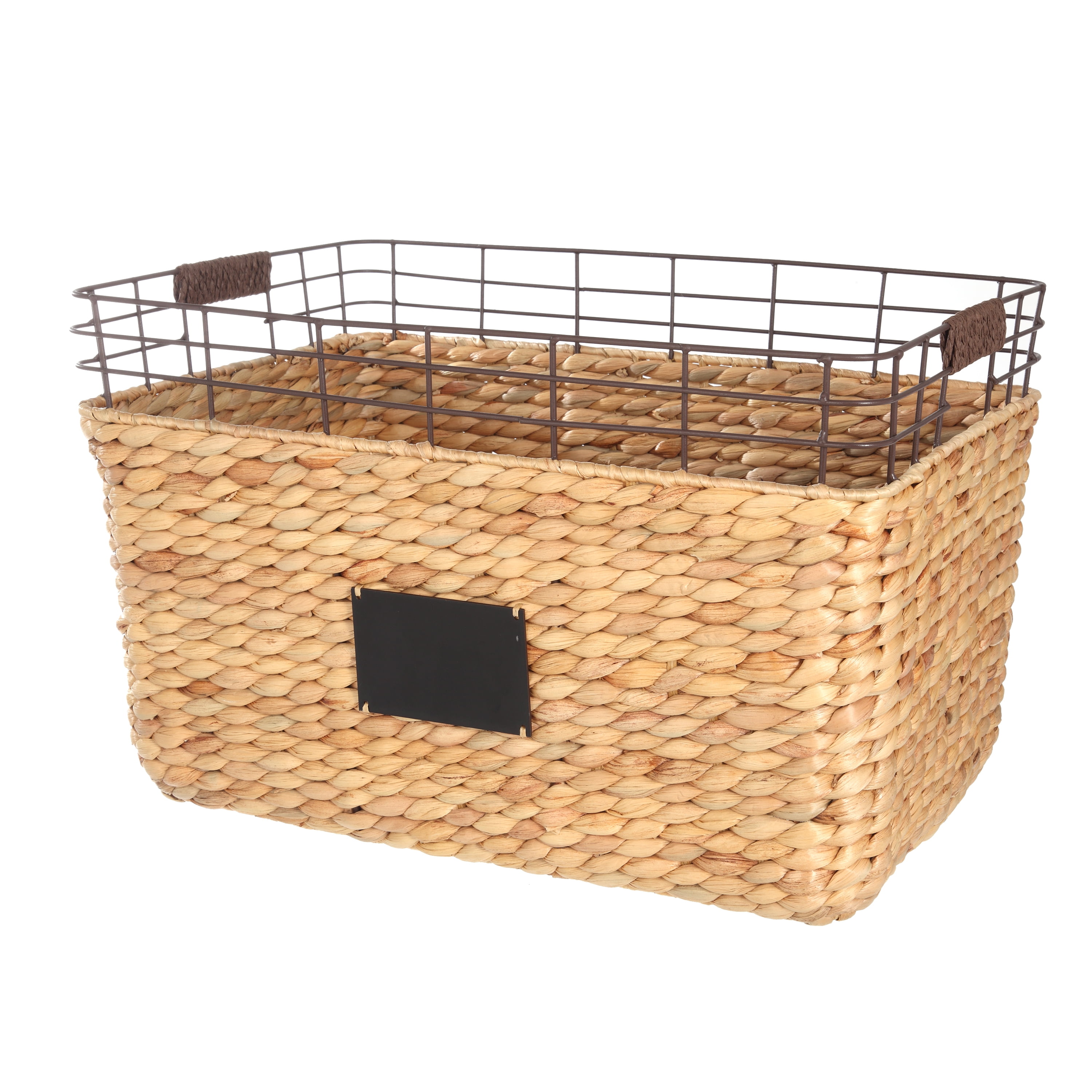 Better Homes & Gardens Hyacinth Rectangle Rope Basket