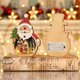thumbnail image 5 of Navidad Luminoso Led Adorno De Madera De Papá Noel Para Decoraciones Navideñas Advancent HA043601-02, 5 of 6