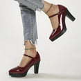 thumbnail image 7 of Women's Pointed Toe High Heels,Wedding Dress Shoes,Patent Leather Pumps,Cute Evening Stilettos, 7 of 7