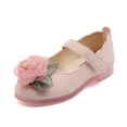thumbnail image 3 of Kiplyki New Arrivals Toddler Shoes Infant Kids Girls Lace Floral Leather Princess Sandals, 3 of 8