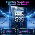 thumbnail image 4 of Golzer Tablette 15,4 Pouces, Android 15 avec Processeur Octa-Core Helio G99 (Supérieur à Unisoc T618), 8 Go de RAM, 256 Go de ROM, Grand Format avec Support et Étui, Batterie 10 000 mAh, Bluetooth 5.2, 4 Haut-Parleurs, Wi-Fi 2,4 GHz/5 GHz, 4 of 8