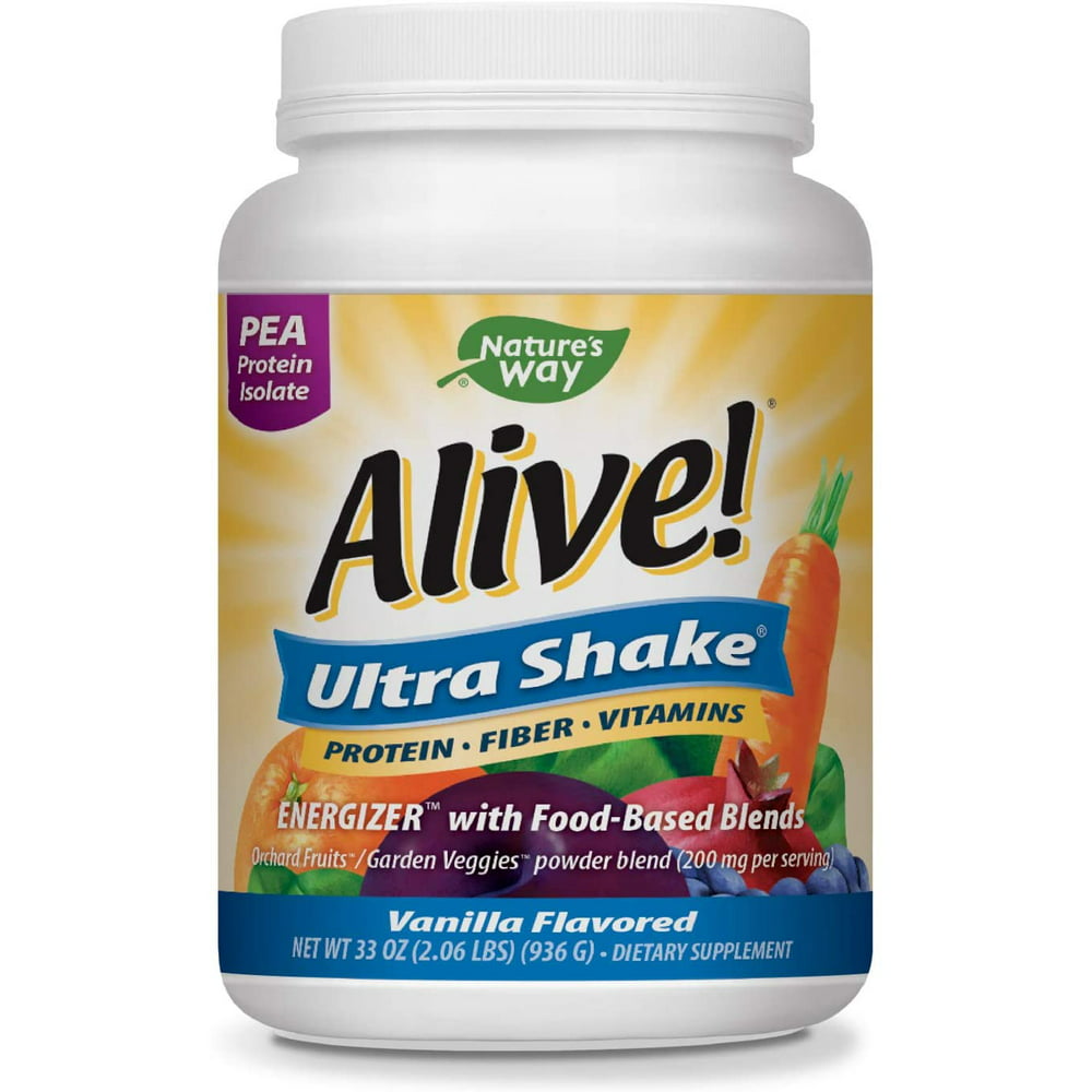 Alive ultra shake pea protein