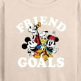 thumbnail image 3 of Mickey & Friends - Friend Goals - Women's Lightweight French Terry Long Sleeve Shirt, 3 of 5