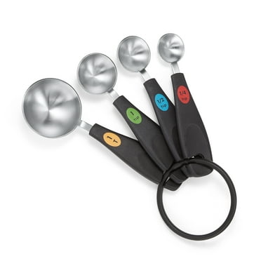 OXO Softworks Stainless Steel 4 Piece Measuring Table Spoons