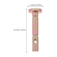 thumbnail image 2 of PAMINGONO 10Sets High Load Capacity Snow Blower Shear Pin Kit Golden Metal for Easy Replacement, 2 of 7