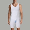 thumbnail image 2 of QHFBli Mens Sleeveless Full Body Shaper Underwear Compression Bodysuit Shapewear Tummy Control Fajas Para Hombres, 2 of 3