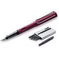 thumbnail image 2 of LAMY AL-Star Fountain Pen (29F) Black Purple + 5 Black Ink Cartridges, 2 of 4