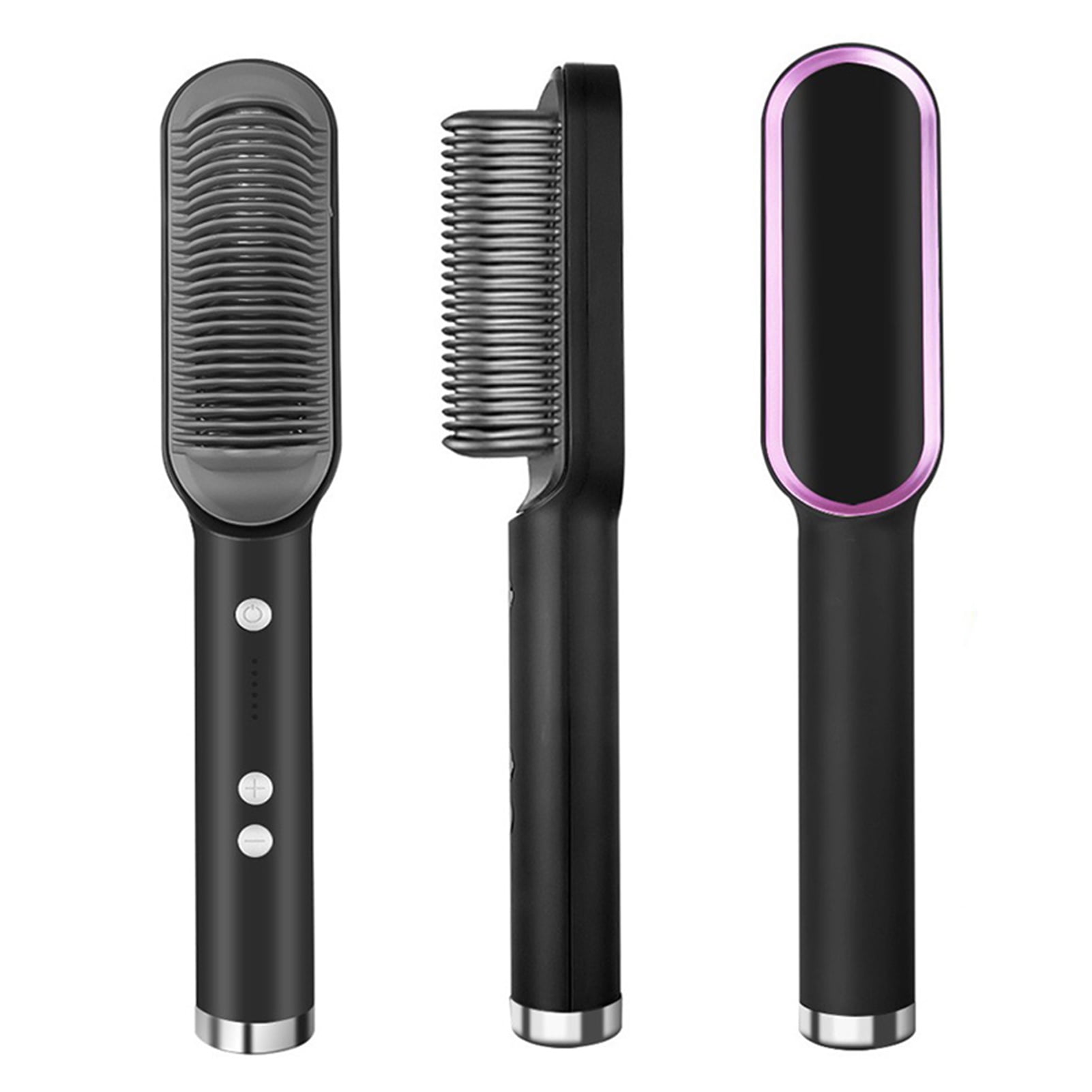 Negative Ion Hair Straightener 1Pcs TwoPhase Plug 110240V Black