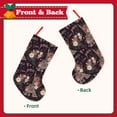 thumbnail image 2 of Lsque Romantic Paris Pattern 18 Inch Christmas Stockings, Festive Holiday Stocking for Christmas Decorations Holiday Decor, 2 of 8