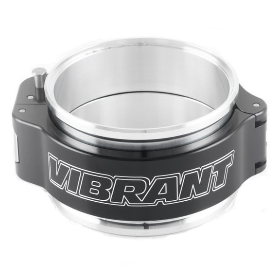 Vibrant 32517 HD Pinless Clamp Assembly 3.5 In O.D. Tubing, Black