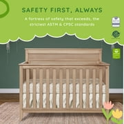 Dream On Me Bayfield 5-in-1 Convertible Crib, JPMA and Greenguard Gold Certified, Sand Dunes