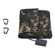 thumbnail image 4 of Cargador de panel solar de 15 W, bolsa de tablero de carga solar plegable portátil para exteriores con hebillas, 4 of 8