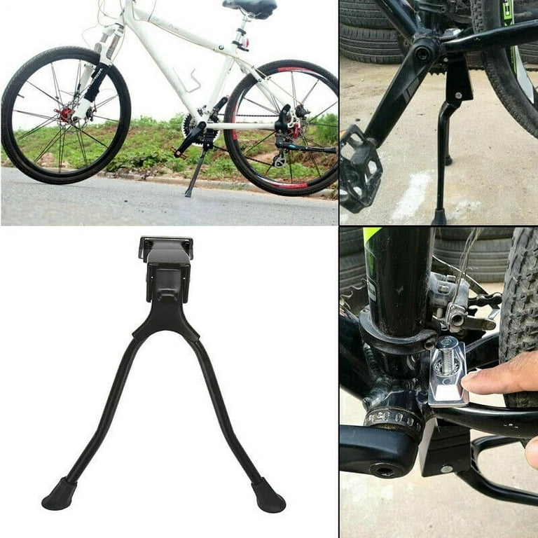  Bike Foot Stand Mount, Bike Kickstand Double Legs
