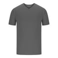 thumbnail image 3 of ZZwxWA Mens Blouse My Orders Fashion Work Out Quick-Dry Shirts Printed Casual V Neck Tee Cozy Style Male Tops Breathable Oversize Tshirts T-shirt Elastic Holiday Beach Short Sleeve Blouse Shirts, 3 of 5