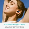 thumbnail image 5 of MEE audio Pebbles Lightweight Wireless Earbuds: In-Ear Bluetooth Headphones with Headset (Sapphire), 5 of 9