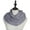 light gray, variant on Knitted Wool Neck Warmer, Cross-Wrap Design Scarf for Men & Women,140*35cm,pink