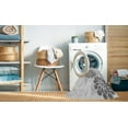 thumbnail image 2 of Ahgly Company Machine Washable Indoor Rectangle Transitional Platinum Gray Area Rugs, 5' x 8', 2 of 7