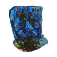 thumbnail image 2 of Honeii Mountain Blue Flowers Vase Print Winter Beanie Daily Hat - Thermal Polar Fleece Ski Running Hat Skull Cap for Men and Women,Beanie, 2 of 8