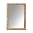 thumbnail image 6 of 22x30 Wood Framed Bathroom Mirror, Farmhouse Wall Mirror Rectangle for Vanity - Horizontal/Vertical, Beaded Wood Frame, Modern Minimalist Wall Mounted Mirror, 6 of 9