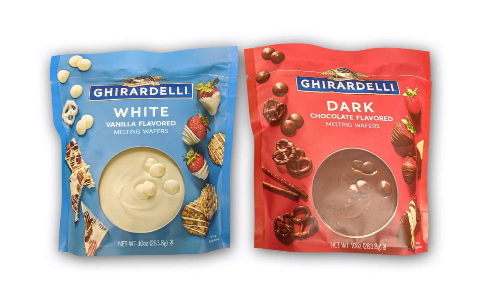 Ghirardelli Melting Wafers Variety Pack with Ghirardelli White