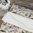 thumbnail image 4 of Designart 'Butterflies and Flowers' Cabin & Lodge Duvet Cover Set, 4 of 4