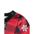 thumbnail image 5 of Hirigin Matching Christmas Pajamas For Family, Baby Romper/Dog Clothes/Plaid Print Tops and Pants Sleepwear Set, 5 of 6