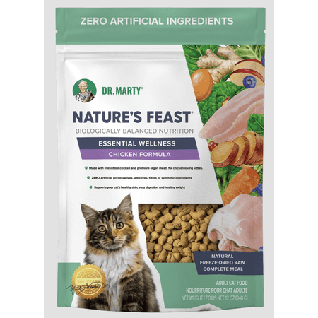 Dr. Marty Nature's Feast Essential Wellness Chicken Formula Cat Food 12 oz
