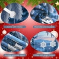 thumbnail image 4 of Frosty Design Snowflake Banner Winter Winter Display Christmas Decorative Icy Pattern Snowy Backdrop for Winter Party Christmas Decoration Indoor Hanging, 4 of 9