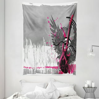 Black Ombre Tapestry  Punk room, Grunge bedroom, Chill room