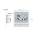 thumbnail image 2 of Temperature controller,Diy Lcd Display 2 16a Diy 5 2 3a Water Water Voice Room Room Indoor Compatible With And 2 3a Water Wifi Voice Diy Temperature Compatible With Room Indoor 5, 2 of 6