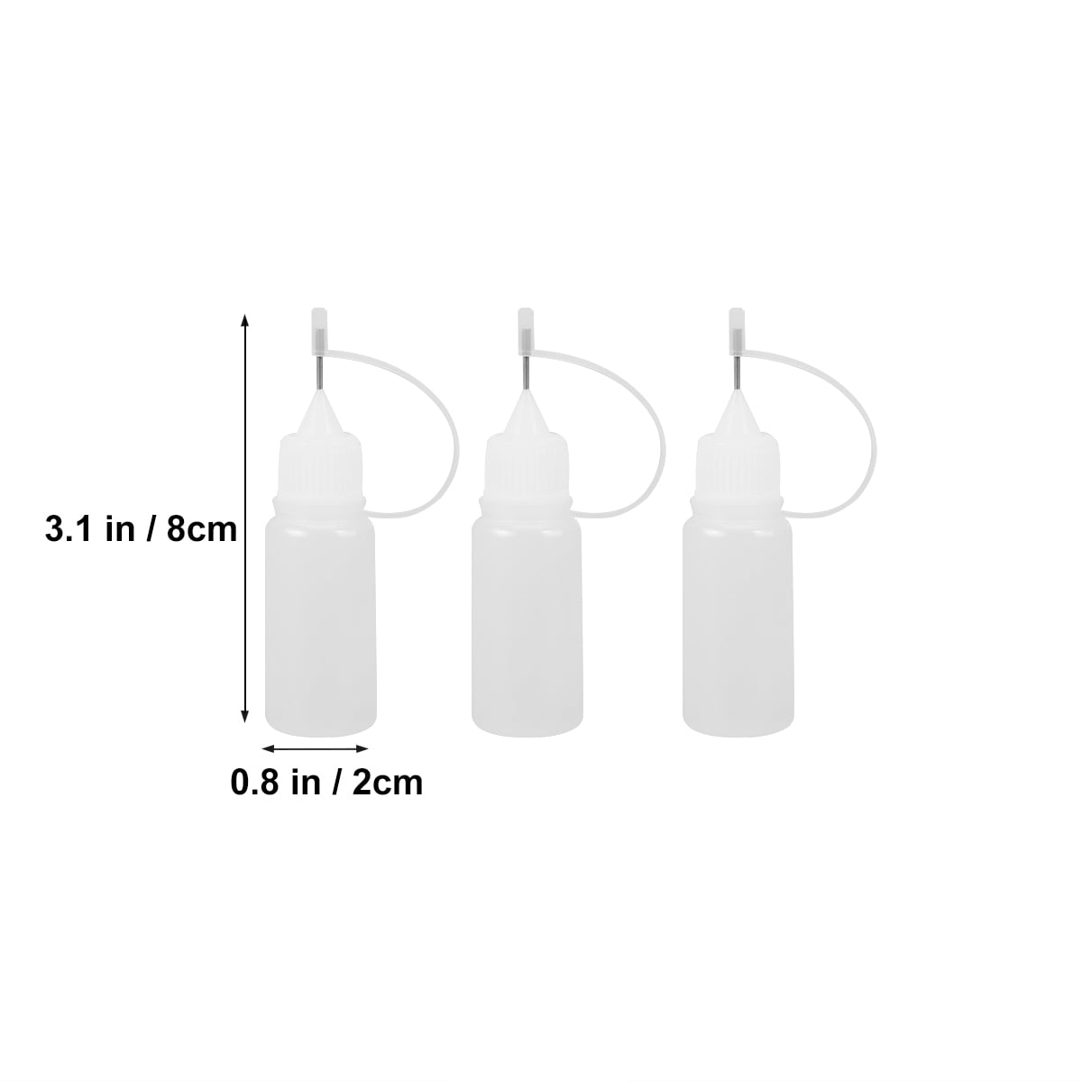 Needle Tip Glue Bottle Applicator DIY Quilling Tool – Inlovearts