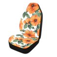 thumbnail image 4 of ALAZA Botanical Flowers Car Seat Covers 2 PCs Universal Auto Front Seats Interior Protector, 4 of 7