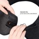 thumbnail image 3 of Sombrero de paja enrollable de ala ancha CHAO con Visera solar ajustable negro, 3 of 4