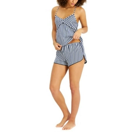 

Inc Striped Cami and Shorts Pajama Set XXL/Navy Sea: XXL/Navy Sea