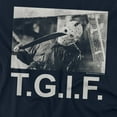 thumbnail image 2 of Friday The 13Th TGIF Women's T Shirt, Navy, 2X-Large, 2 of 6