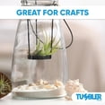 thumbnail image 4 of Vaso de arena decorativo para manualidades, blanco, 0,9 kg, EE. UU., 4 of 5