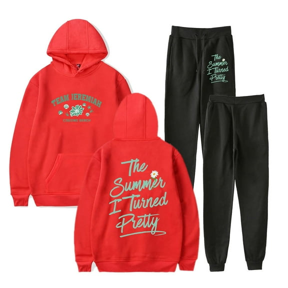 The Summer I Turned Pretty Cousins Beach Team Jeremiah Conrad Hoodie Jogger Pants Two Piece Set Sweatshirts Sweatpants