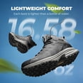 thumbnail image 4 of NORTIV 8 Men's Waterproof PRO Hiking Boots Lightweight Outdoor Trekking Camping Climbing Shoes for All Day Comfort Armadillo FieldLite, 4 of 8