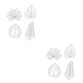 thumbnail image 4 of Cateissary Molde plástico para repujado de galletas, moldes seguros para Pascua, herramienta decorativa para hornear Planta de 4 Piezas 2piezas, 4 of 6