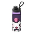 thumbnail image 1 of Kuromi Sports Botella de agua aislada de acero inoxidable Taza portátil Botella de agua para exteriores Moda Viajes Fitness Estudiantes\r\n Talla única., 1 of 7