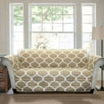 thumbnail image 1 of Lush Decor Geo Furniture Protector Sofa Couch Cover, 1 of 2