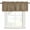 Brown, variant on Vintage Dark Gray Kitchen Valances for Windows, Farmhouse Retro Solid Color Linen Texture Bathroom Window Valances 42x18 Inch Window Treatments Valance Curtains for Living Room Bedroom Decor