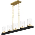 thumbnail image 3 of GRL539MBK Quoizel Lighting Greeley - 5 Light Island In Transitional Style-15.5 Inches Tall and 39 Inches Wide, 3 of 7