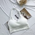 thumbnail image 1 of Ropa interior sexy invisible con forma de U grande sin espalda para mujer, sujetador con tirantes en la espalda y escote halter de pecho pequeño para niña, belleza, espalda envuelta en el pecho, 1 of 6