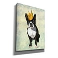 thumbnail image 2 of Epic Graffiti 'Boston Terrier and Crown' by Fab Funky, Canvas Wall Art, 12"x16", 2 of 3