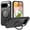 Black, variant on Allytechgroup for Google Pixel 10 /10 Pro Case, [Magnetic Invisible Stand] [Compatible with MagSafe] [Military Grade Drop Protection] Slim Frosted Translucent Back Shockproof Protective Cover,Black