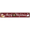 thumbnail image 2 of Ounissouiy Navidad Streamer Colgando Fondo Adorno Poliéster Decorativo Banner Kits de decoración para fiestas  GZ02, 2 of 8
