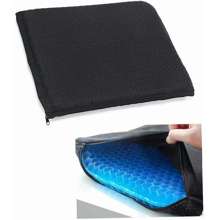 BIMZUC Gel Seat Cushion for Long Sitting - Thick & Extra Large