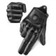 thumbnail image 1 of Guantes de moto KEMIMOTO de piel para hombre y mujer, color negro, 1 of 8